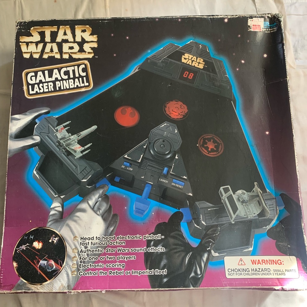 Star Wars galactic laser pinball machine